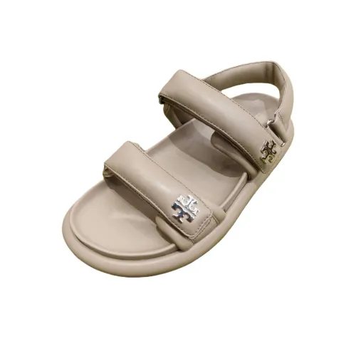 BONBON x Tory Burch Kira (Red) Sport One Strap Sandals Women's Brown