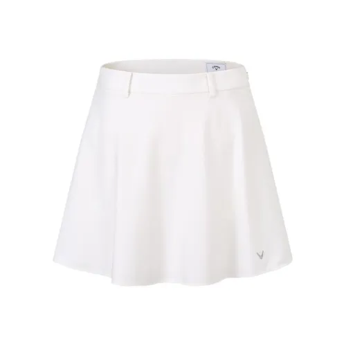 Callaway AUTUMNTR Повседневные короткие юбки Женские Белые