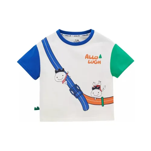 ALLO&LUGH Облачный белый Kids T-рубашки