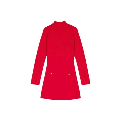 Maje Красный Женский Комплект с Юбкой