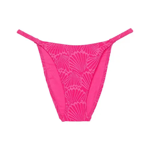 Victoria's Secret Розовый Scrunchie STRING Бикини Низ Плавательные шорты Женские Розовый