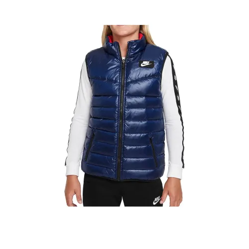 Nike Синий Школьный возраст Пуховый жилет