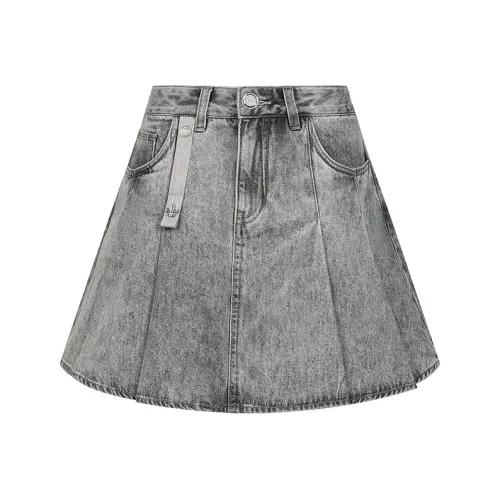 Палладий Повседневные Короткие Юбки Женские Paloma Серый
