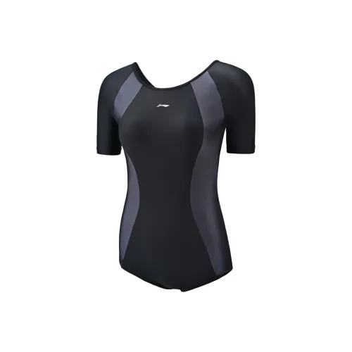 Подкладка One Piece Купальник Женские Черный