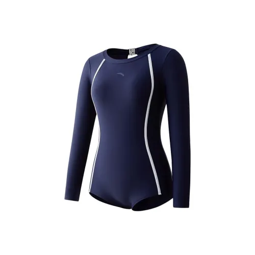 ANTA One Piece Купальник Женский Темно-Синий