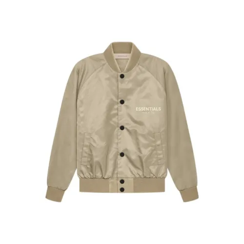 Fear of God Essentials SS22 Дубовый коричневый Kids Бейсбольные Джерси