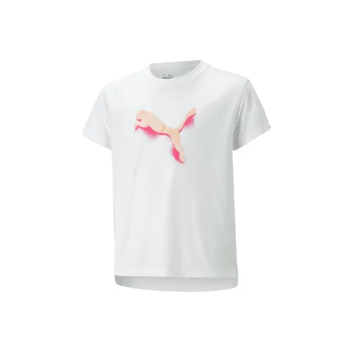 PUMA Modern Sports Белая Детская Футболка