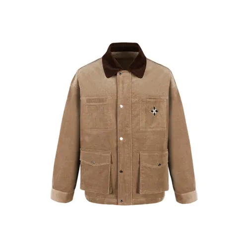 YLDP Хаки Унисекс Куртки