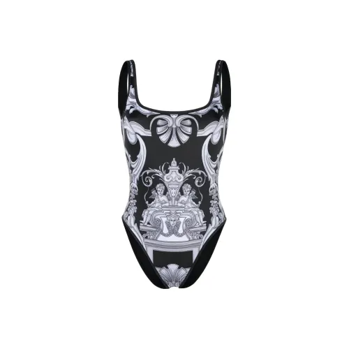 FANSIZHE FW22 Ван-Пис Купальник Женский Черный