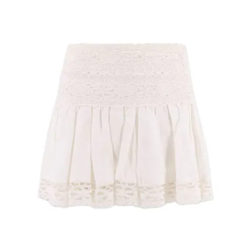 ISABEL MARANT ETOILE Повседневные короткие юбки Женские Белые