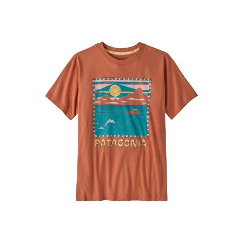 Patagonia T-рубашка Детская одежда Graphic T-Shirt Graphic T-рубашка Детская