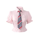 Розовый (Рубашка + Галстук)