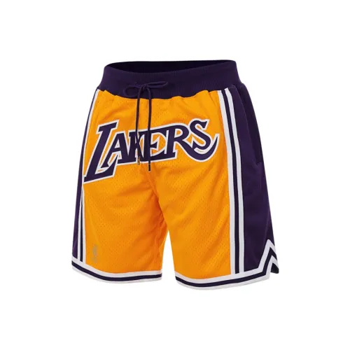 MITCHELL NESS Баскетбольные шорты Унисекс Желтый