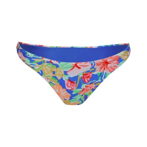 PRINCESS POLLY Ellie HIGH Cut Бикини Низ Плавки Женские Цвет Голубой Цветок Голубой Цветок