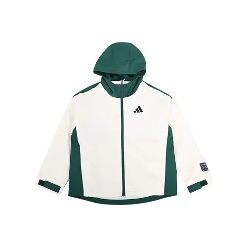 Adidas Куртка Белая для детей 3-7 лет