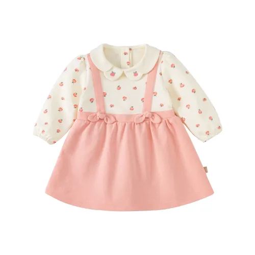 DAVE&BELLA Детские платья с принтом "Яблоко"