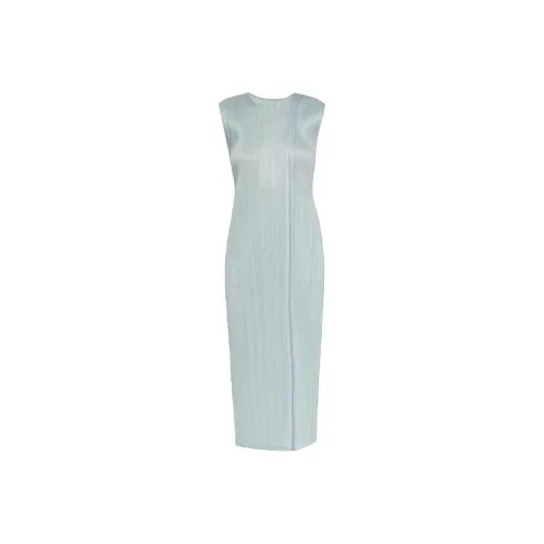 PLEATS PLEASE ISSEY MIYAKE Циановый Женские Лолита Платья
