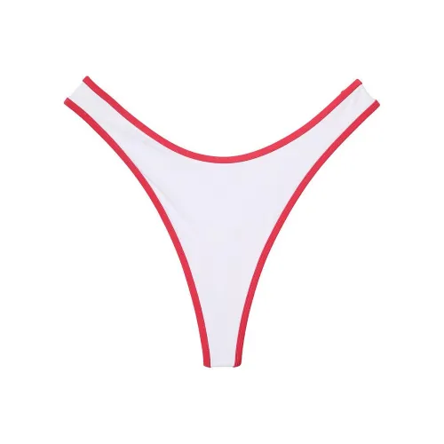 Victoria's Secret Луна Bay Бикини Низ Алый Плавки Женские Белые