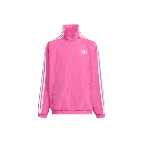 Adidas Originals Куртка Bright Fuchsia White
