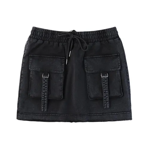 BOY BY BOY Карго-шорты женские черные