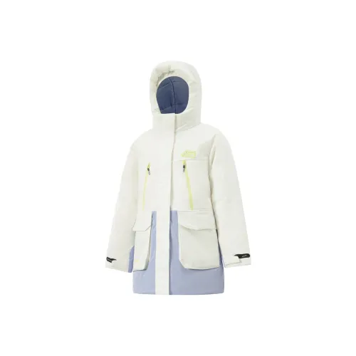 LINING YOUNG Пуховик Outdoor Белый Детский
