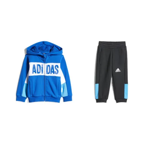 Adidas Повседневная Спортивная Одежда Синий Черный Детский