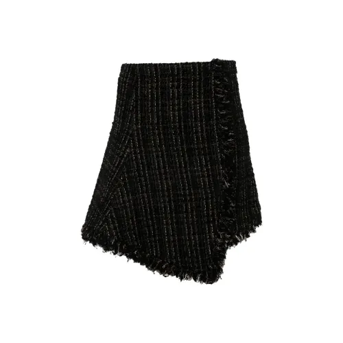 sacai Черная Женская Повседневная Короткая Юбка