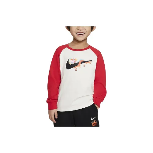 nike Dragon New Year's Collection T-рубашка FW23 Китайский Новый Год Парусный Белый Младенец и Малыш