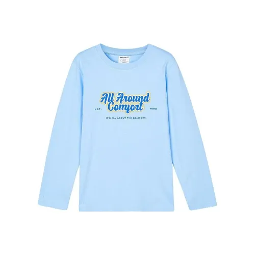 Skechers Classic Casual Series Нидерланды Канал Синий/02NL Детские Рубашки