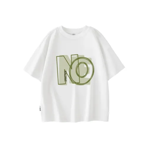JEANSWEST JNR Белый/J Зеленый Английский язык Word Kids T Рубашки