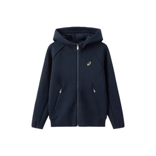 Asics Sports Performance Куртки и пальто Темно-синий Подростки
