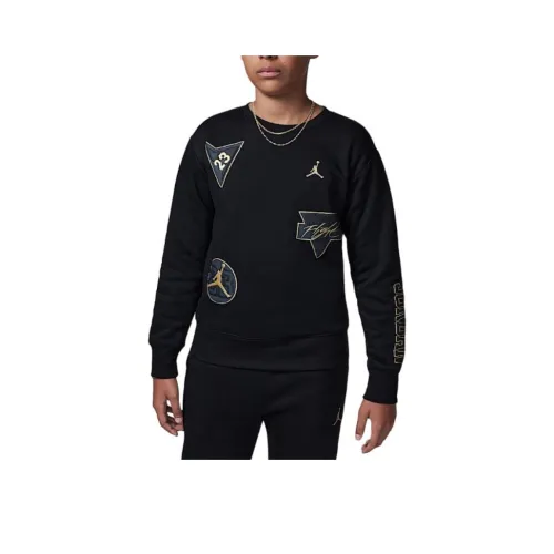 Jordan Свитшот Flight23 Черный Подростки
