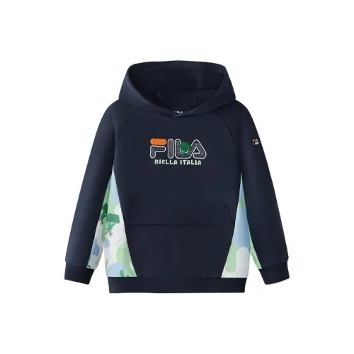 FILA KIDS Толстовка Темно-синий Синий Дети Возраст 3-7 Лет