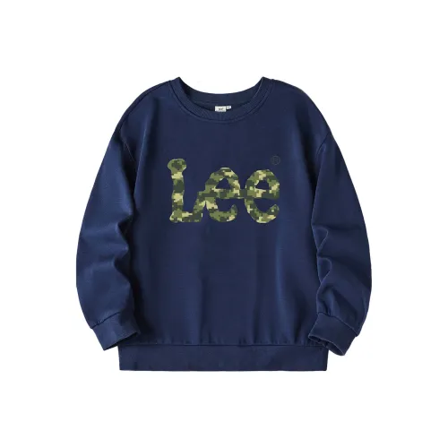 Ли совместный модель Свитшот Темно-синий Подростки