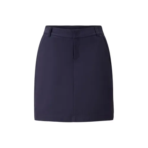 BOGNER Milla Повседневная Короткая Юбка Женская Морской Синий W464