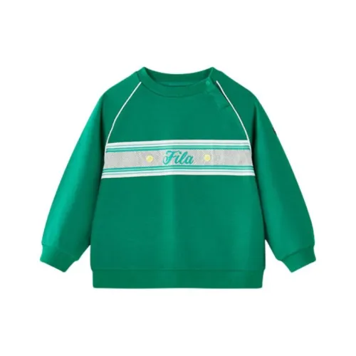 FILA KIDS Толстовка Complex Зеленый Children Возраст 3-7 лет