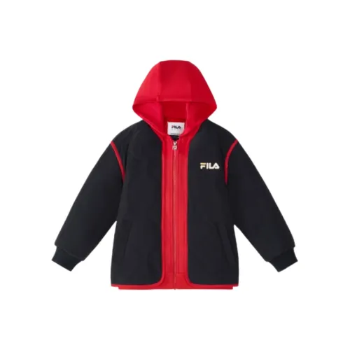 FILA KIDS x Jean Charles DE CASTELBAJAC Хлопковый пуховик Легенда Синий Детский