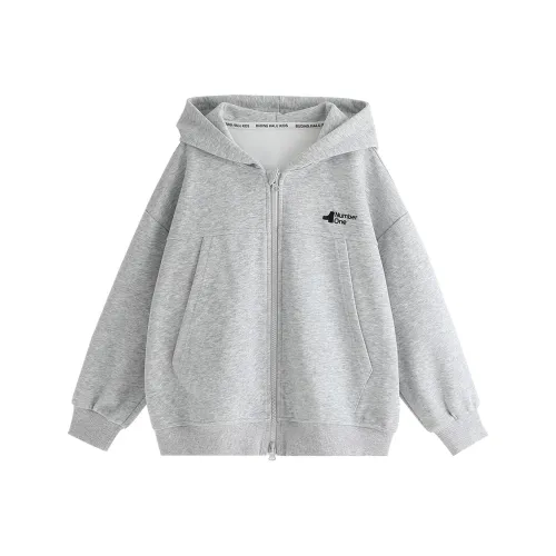 BUDINGHALU Свитшот Детский Светло-Серый