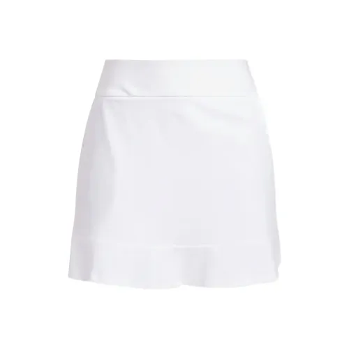 Adidas Повседневные короткие юбки Женские Белые