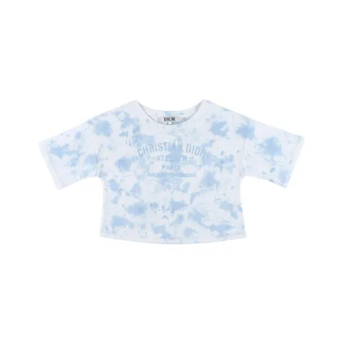 DIOR Светло-синие Kids T-рубашки