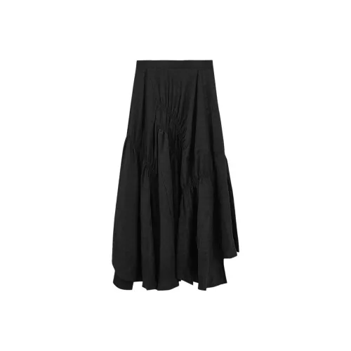 Сотрудничество MOUSSY Повседневная Длинная Юбка Женская