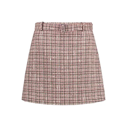 THEORY Повседневные короткие юбки женские розовые