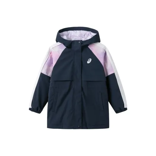 Asics Sports Performance Хлопковый пуховик Темно-синий Подростки