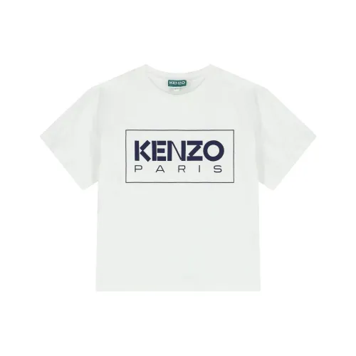 KENZO Белая Детская Рубашка