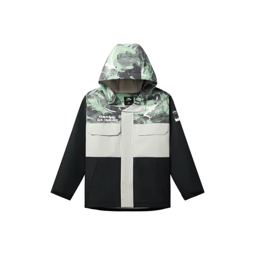 Antakids Куртки Пальто Светло-голубой Серый Full Принт Подростки