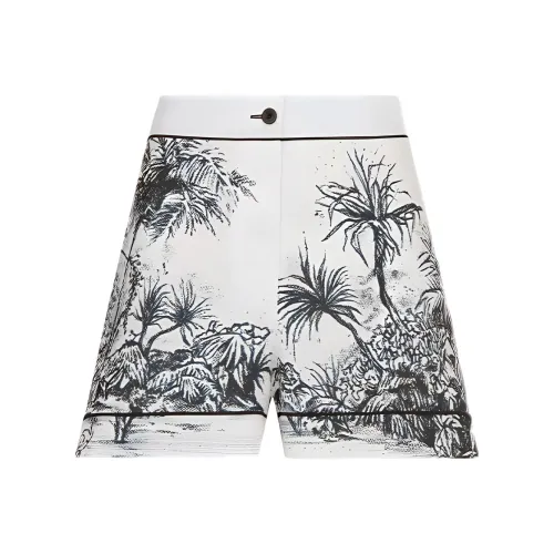 DIOR SS21 Повседневные шорты Женские Белые
