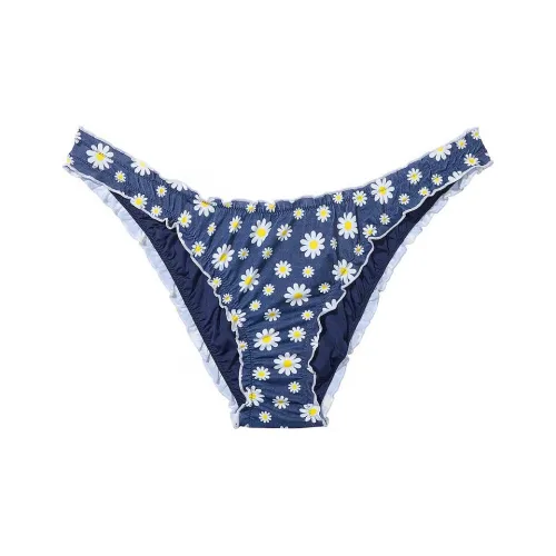 Victoria's Secret Розовый BY FRANKIES BIKINIS Hudson Бикини Низ SD Плавки Женские Синий