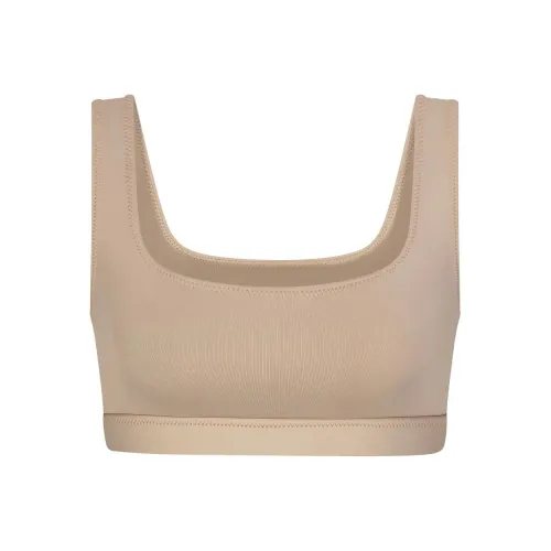 SKIMS Фирменный Плавательный Топ Бикини Бикини Женские Пустыня Пустыня