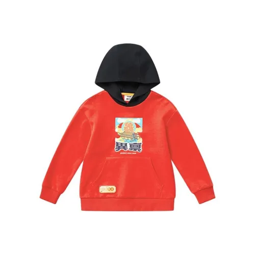 QIAODAN Свитшот Enchanting Red Подростки