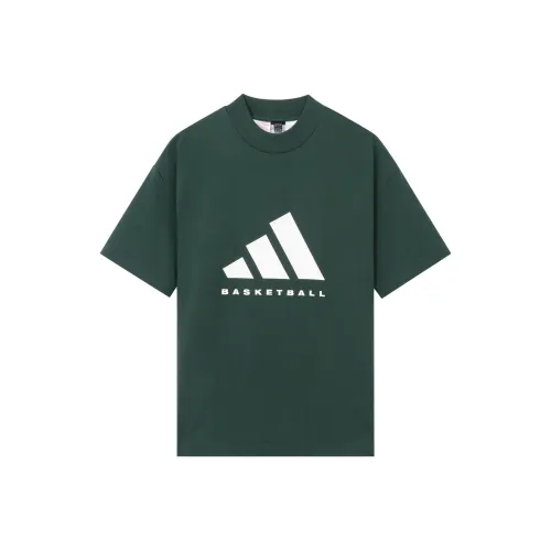 Adidas Минеральный зеленый Kids T-рубашки